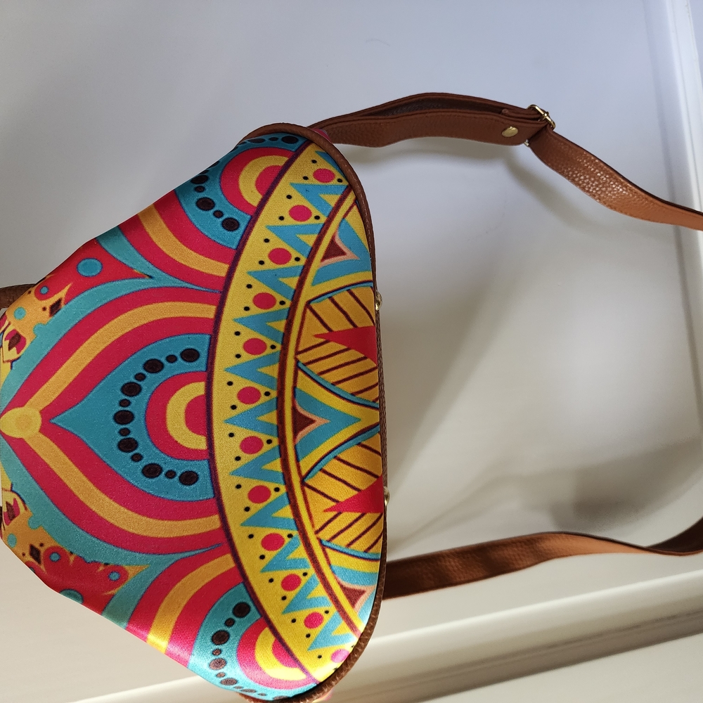 Colorful Patterned Women's Bag
